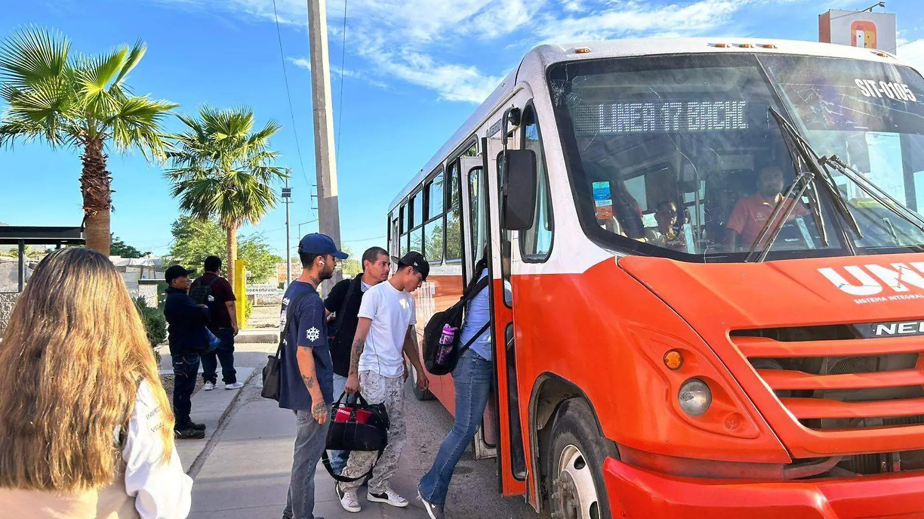 camion linea 17